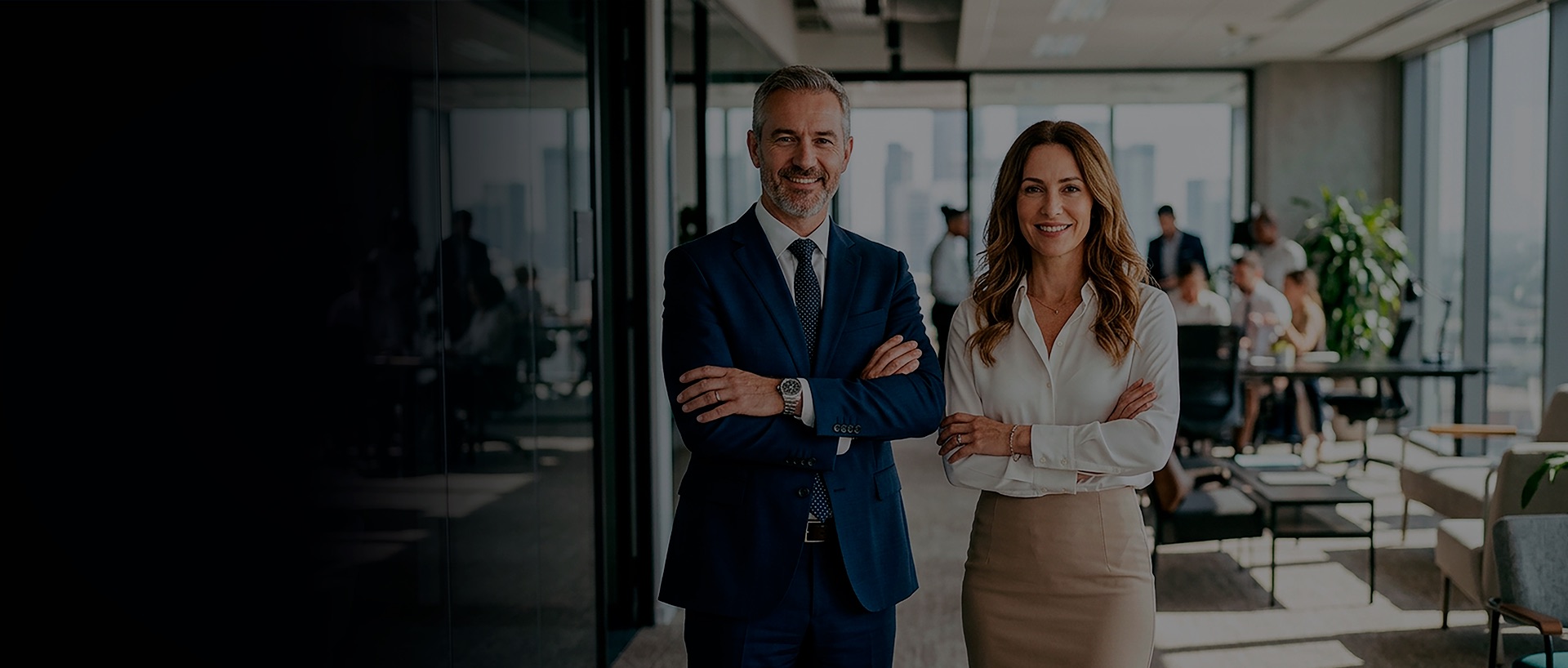 Sócios da Sophion Consulting em ambiente corporativo