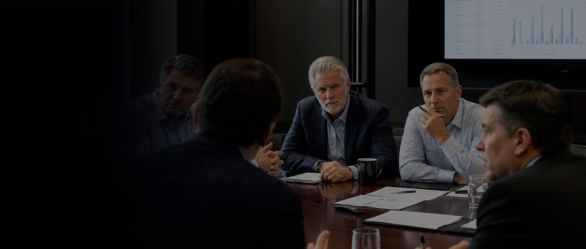 Diretoria em reunião de CFO as a Service